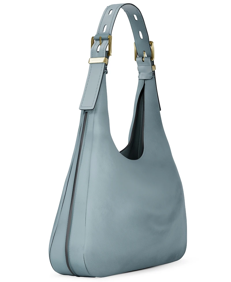 Michael Kors Women's Nolita Large Nubuck Hobo Shoulder Bag