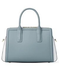 Michael Kors Women's Laila Medium Color-Block Leather Satchel Bag