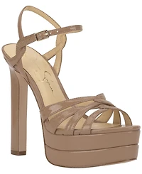 Jessica Simpson Women's Itzari Strappy High-Heel Platform Sandals