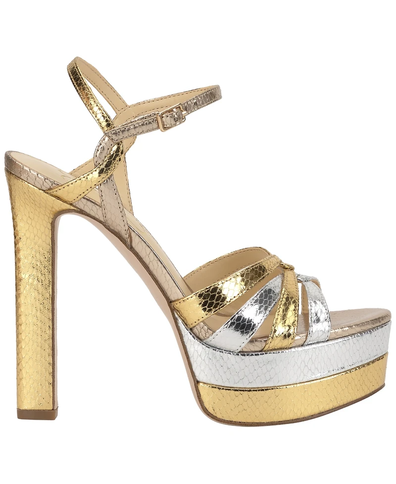 Jessica Simpson Women's Itzari Strappy High-Heel Platform Sandals