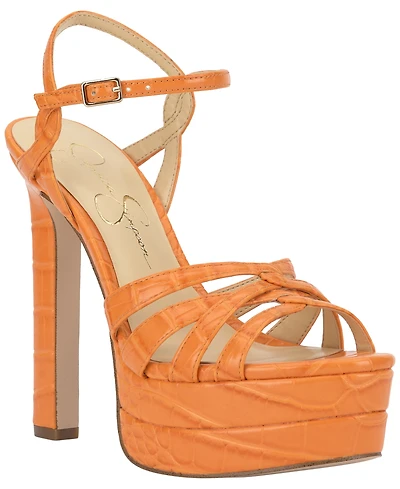Jessica Simpson Women's Itzari Strappy High-Heel Platform Sandals