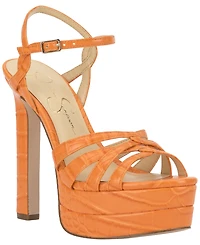Jessica Simpson Women's Itzari Strappy High-Heel Platform Sandals