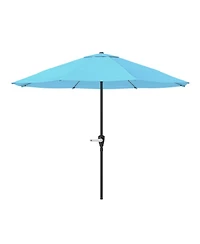 Pure Garden 9-Foot Patio Umbrella, Brilliant Blue