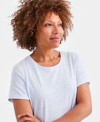 Charter Club Women's Short-Sleeve Sleepshirt, Macy's Exclusive