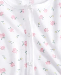 Charter Club Women's 2-Pc. Cotton Printed Cropped Pajamas Set, Created for Macy's