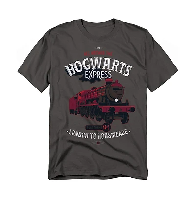 Harry Potter Men's Hogwarts Express White Letters T Shirt