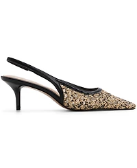 Aldo Women's Calantha Almond Toe Slingback Pumps