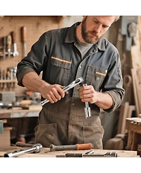 Mecale 39-Piece Socket & Ratchet Set, 1/4" & 3/8" Drive Sae & Metric, Ratchet Wrench, Accessories, Storage Case, Cr-v Steel