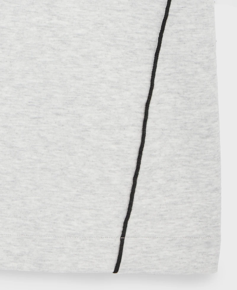 Mode of One Men's Relaxed-Fit Piped Interlock T-Shirt, Macy's Exclusive