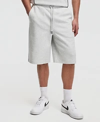 Mode of One Men's Relaxed-Fit Heather Wide Shorts, Macy's Exclusive