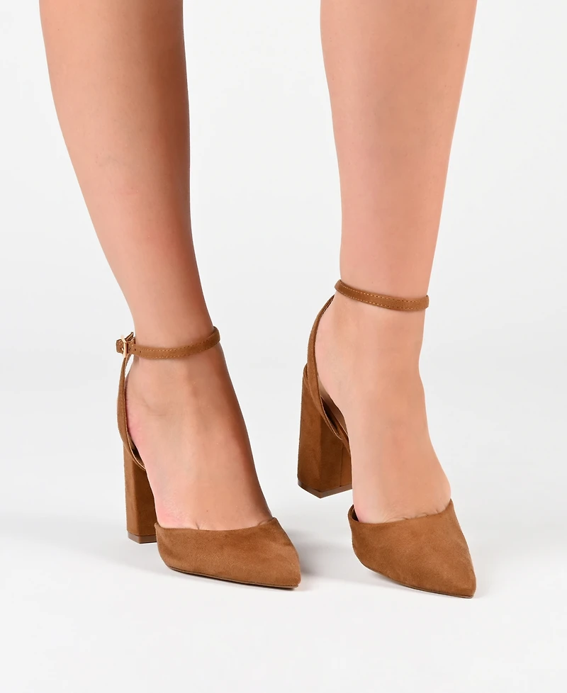 Journee Collection Women's Tyyra Pointed Toe Pumps