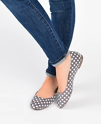 Journee Collection Women's Comfort Ballet Kavn Flats