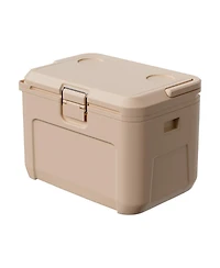 Mecale 16.5 Qt Portable Hard Cooler with Ice Retention, Heavy-Duty Handles and Cup Holder, Insulated Cooler for Short Trips