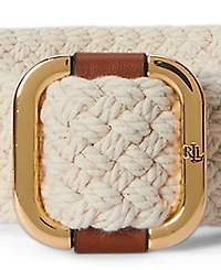 Lauren Ralph Textured Belt
