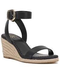 Vince Camuto Women's Fainel Buckel Wedge Heel Sandals