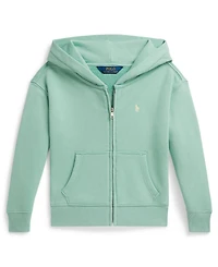 Polo Ralph Lauren Girls' 2T-6X Terry Full-Zip Hoodie