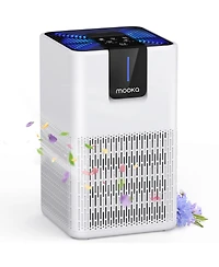 Air Purifiers for Room to 1250 Ft²,for Pets Dust Smoke,with 15dB Quiet Sleep Mode for Bedroom ,White