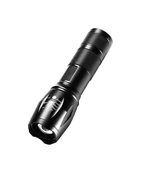 Mecale 2-Pack Led Flashlight, 2000 Lumens, Adjustable Focus Beam, 5 Modes, IP44 Water Resistant, Handheld