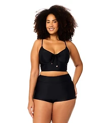 Raisins Curve Plus Patrice Trendy Underwired Swim Bra Top