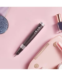 Mecale Cordless Nail Drill, 30,000RPM Variable Speed Rechargeable Nail E-File, Portable Manicure Tool with 50 Sanding Bands