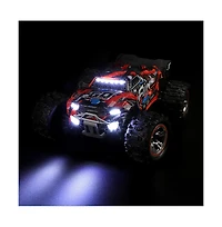 Bruce & Shark 1:18 Scale 37 Mph High-Speed Rc Truck with 4WD Brushless Motor, Alloy Frame & Oil Shock for Off-Road