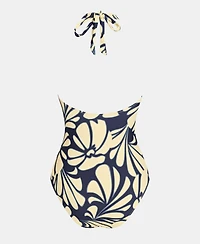 Cupshe Women's Hibiscus Picking Floral One-Piece Swimsuit