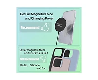 Risokeys 15W Max Fast Wireless Charging Pad, Magsafe Wireless Charger Compatible with iPhone 16/16Pro /16 Pro Max/iPhone 15/15Pro/15 Plus (black)