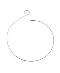 Bling Jewelry Modern S Swirl Geometric Collar Choker Statement Necklace .925 Silver Sterling