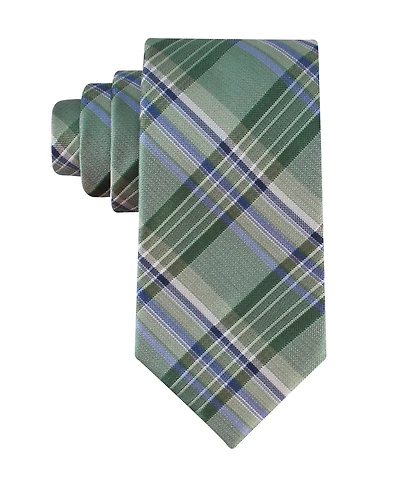 Tommy Hilfiger Men's Plaid Pattern Tie