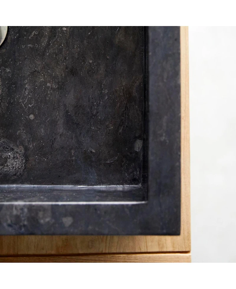 Tikamoon Marble Slats Washbasin