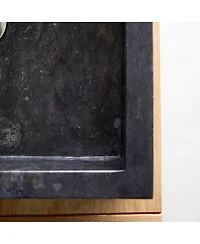 Tikamoon Marble Slats Washbasin