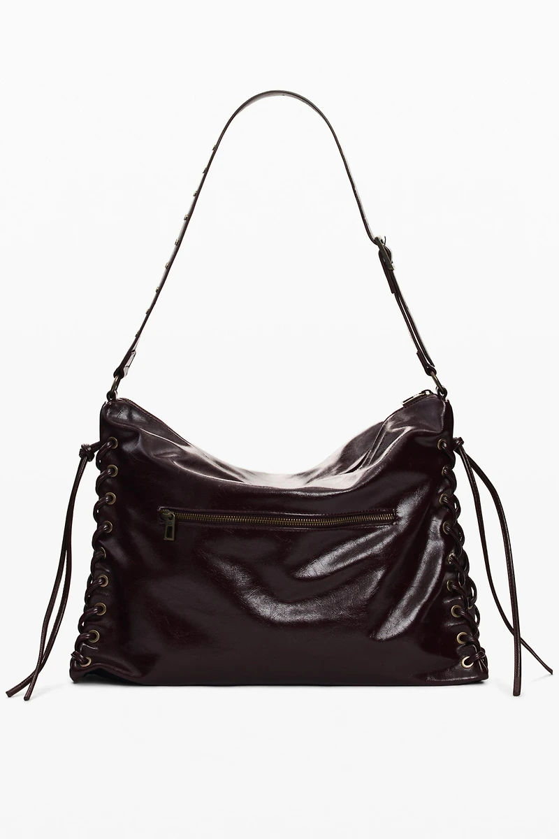 Desigual Women's Large shiny woven bag