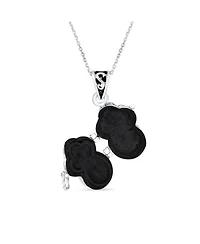 Bling Jewelry Religious Cross Prayer Box Locket Pendant Momenta Holder Sterling Silver