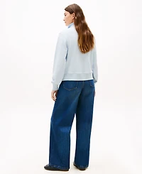 Tommy Hilfiger Women's Half-Zip Sweatshirt