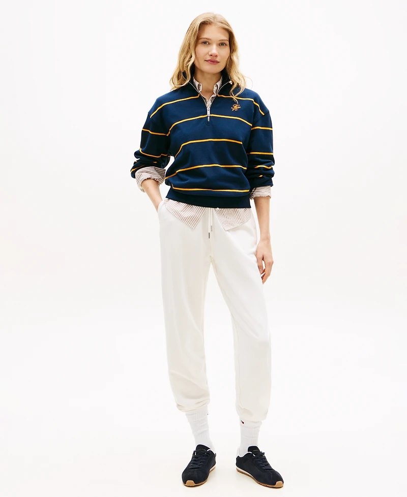 Tommy Hilfiger Women's Terry Pull-On Jogger Pants