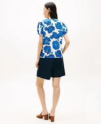 Tommy Hilfiger Women's Printed Crewneck Top