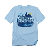 Harry Potter mens Big Black Lakes T Shirt