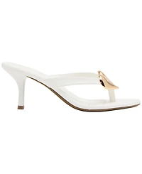 Madden Girl Women's Heartbeat Embellished High-Heel Thong Sandals