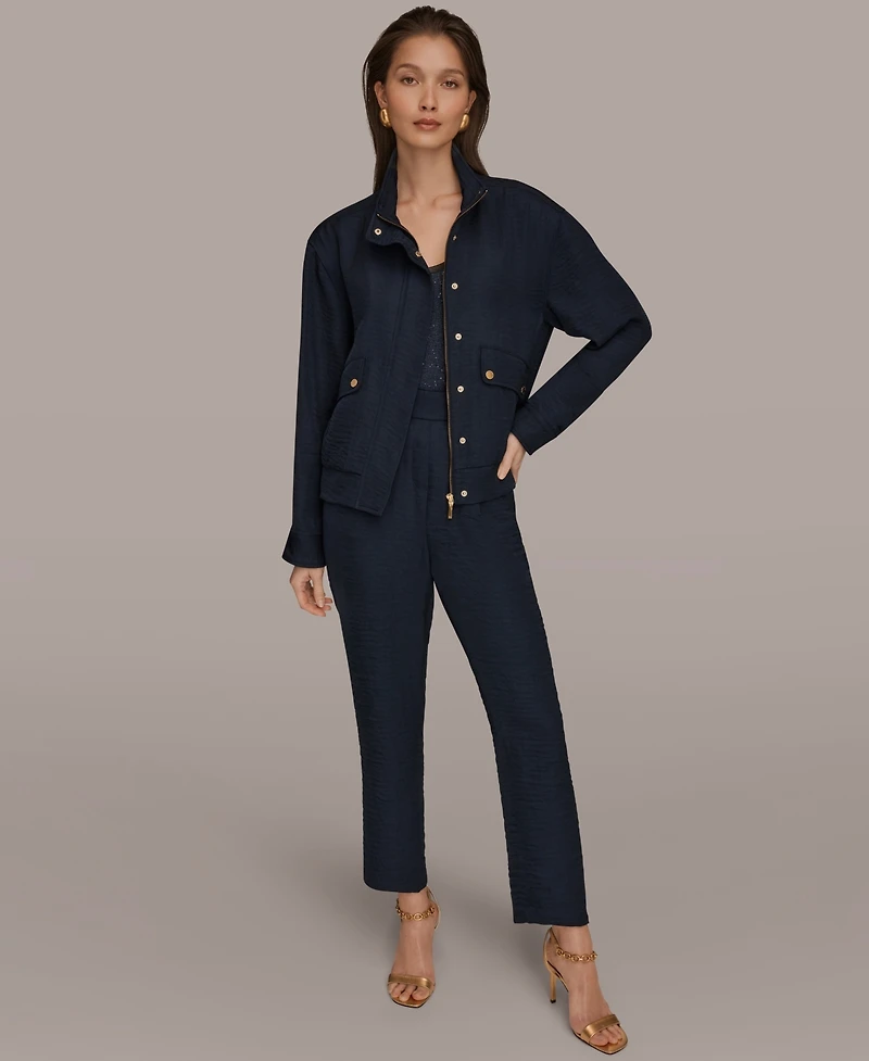 Donna Karan New York Women's Zip-Up Jacket