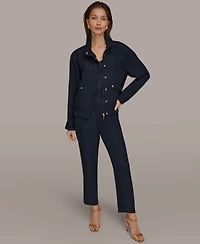 Donna Karan New York Women's Zip-Up Jacket