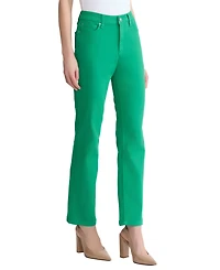 Jones New York Women's Mid-Rise Lexington Straight Jeans