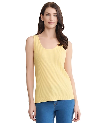 Jones New York Women's Scoop Neck Tank Top