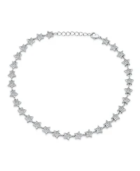 Bling Jewelry Celestial Multi Cz Star Anklet Strand .925 Sterling Silver Strand Ankle Bracelet