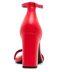 Madden Girl Sasha Two-Piece Block-Heel Dress Sandals