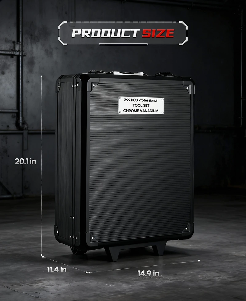 Inolait 130 Piece Home Household Tools Kit