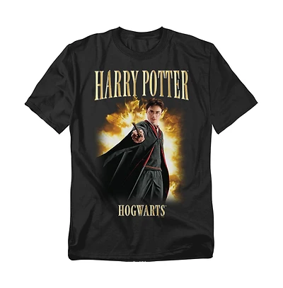 Harry Potter Men's Hogwarts 90S Style Poster T Shirt