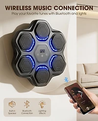 Sugift Music Boxing Machine Gym Fighting Equipment With Gloves