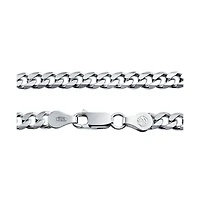 Bling Jewelry Heavy Solid 6MM .925 Sterling Silver Miami Cuban Curb Chain Link Necklace
