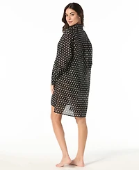 Michael Kors Women's Cover-Up Swim Shirt
