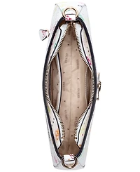 Guess Emelie Logo Top Zip Medium Shoulder Bag